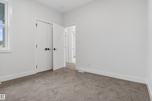 Room featuring neutral carpeting, white walls, and bright white trim - 15 Redbud Way, St. Albert, AB - Indoor Photo Showing Other Room