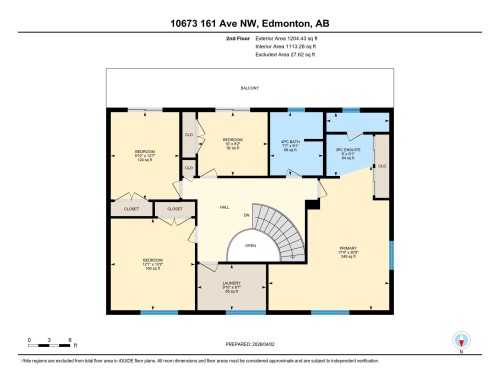 Floor plan - 10673 161 Avenue, Edmonton, AB 