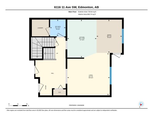 Floor plan - 6116 11 Avenue, Edmonton, AB 
