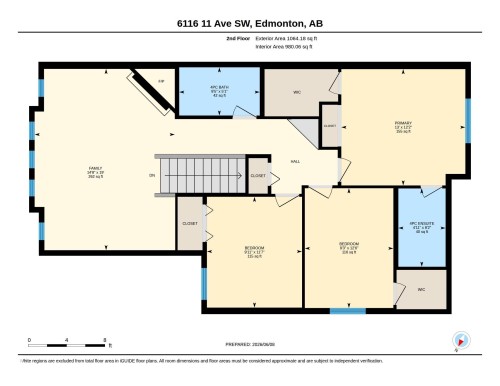 Floor plan - 6116 11 Avenue, Edmonton, AB 