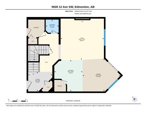 Floor plan - 5928 12 Avenue, Edmonton, AB 