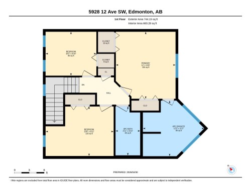 Floor plan - 5928 12 Avenue, Edmonton, AB 