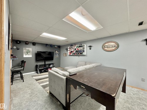 8504 92 Avenue, Fort Saskatchewan, AB - Indoor Photo Showing Basement
