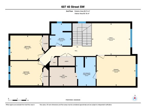 Floor plan - 607 40 Street, Edmonton, AB 