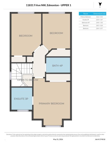 Floor plan - 11831 9 Avenue, Edmonton, AB 