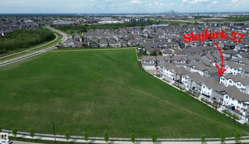 Aerial view - 2610 Maple Way, Edmonton, AB 