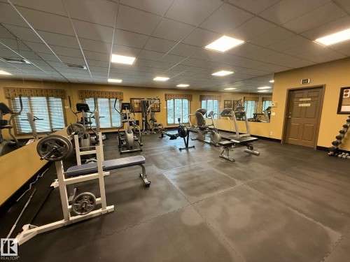 610 10303 111 Street, Edmonton, AB - Indoor Photo Showing Gym Room