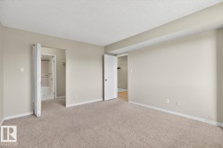 Carpeted room with neutral-toned walls - 