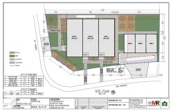 Unapproved Site Plan. Illustration purpose only - 