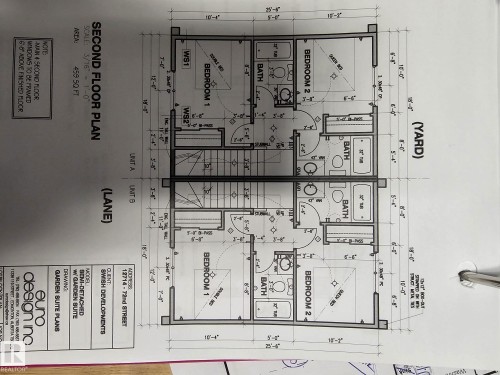 Unapproved Site Plan. Illustration purpose only - 6004 19A Avenue Nw, Edmonton, AB 