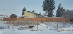 Fenced lot featuring a chain-link fence at the foreground and a privacy fence at the rear - 