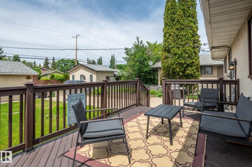 Spacious elevated deck - 13816 62 Street, Edmonton, AB 