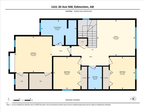 Floor plan - 1411 30 Avenue, Edmonton, AB 