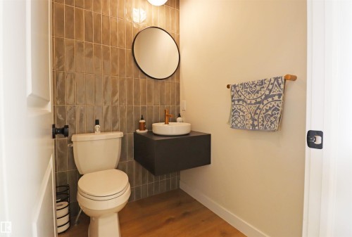 Main floor 2 pce bathroom - 100 Graybriar Drive, Stony Plain, AB - Indoor Photo Showing Bathroom