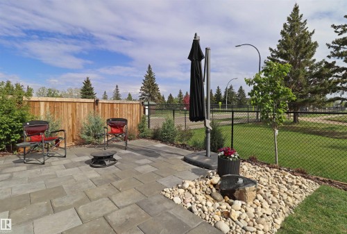 Professionally designed low maintenance backyard - 100 Graybriar Drive, Stony Plain, AB - Outdoor