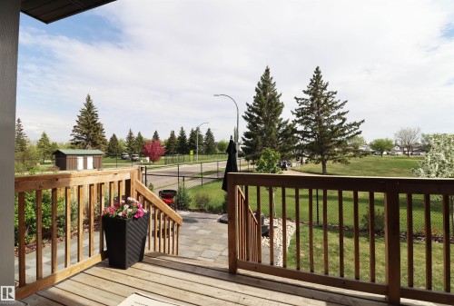Professionally designed low maintenance backyard - 100 Graybriar Drive, Stony Plain, AB - Outdoor With Deck Patio Veranda