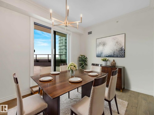 Dining area - 902 10108 125 Street, Edmonton, AB 