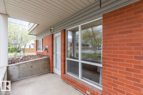 101 8488 111 Street, Edmonton, AB - Outdoor With Deck Patio Veranda With Exterior