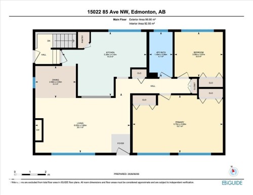 Floor plan - 15022 85 Avenue, Edmonton, AB 