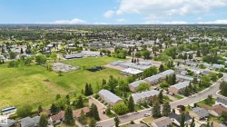 Expansive suburban landscape featuring residential homes and abundant mature trees - 