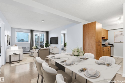 Virtually Staged - 1404 10303 105 Street, Edmonton, AB 