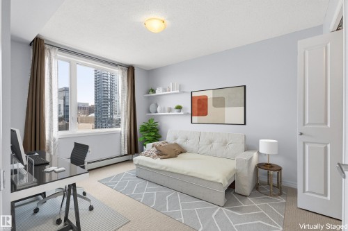 Virtually Staged - 1404 10303 105 Street, Edmonton, AB 