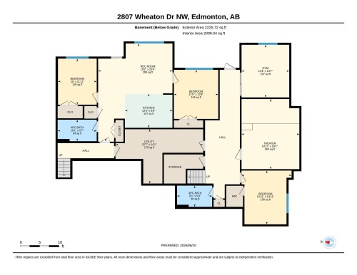 Floor plan - 2807 Wheaton Drive, Edmonton, AB 
