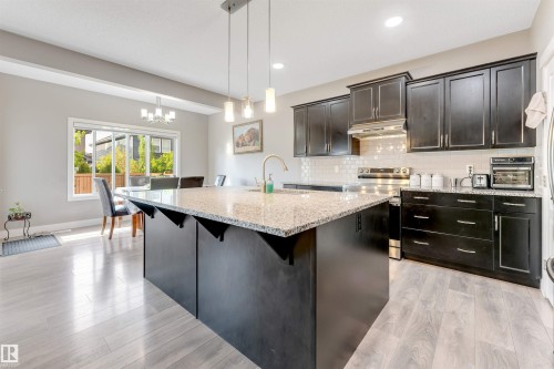5930 19A Avenue, Edmonton, AB - Indoor Photo Showing Kitchen With Upgraded Kitchen