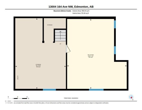 Floor plan - 13004 164 Avenue, Edmonton, AB 