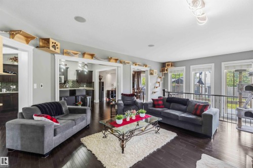 247 Ambleside Drive, Edmonton, AB - Indoor Photo Showing Living Room