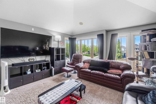 247 Ambleside Drive, Edmonton, AB - Indoor Photo Showing Living Room
