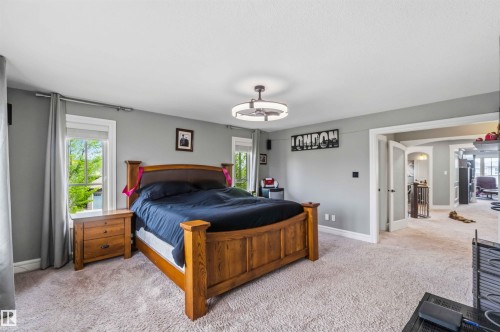 247 Ambleside Drive, Edmonton, AB - Indoor Photo Showing Bedroom