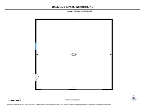 Floor plan - 10232 101 Street, Westlock, AB 