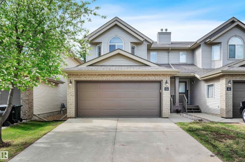54 155 Crocus Crescent, Sherwood Park, AB - Outdoor With Facade