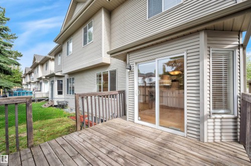 54 155 Crocus Crescent, Sherwood Park, AB - Outdoor With Deck Patio Veranda