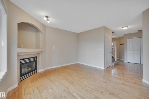 54 155 Crocus Crescent, Sherwood Park, AB - Indoor With Fireplace