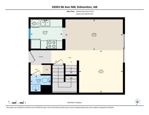 Floor plan - 18353 66 Avenue, Edmonton, AB 