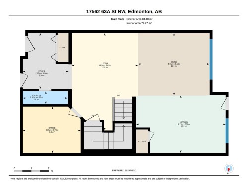 Floor plan - 17562 63A Street, Edmonton, AB 