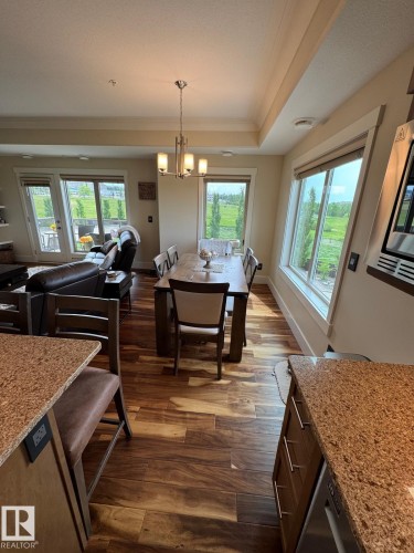 #302 5201 Brougham Dr, Drayton Valley, AB - Indoor Photo Showing Dining Room