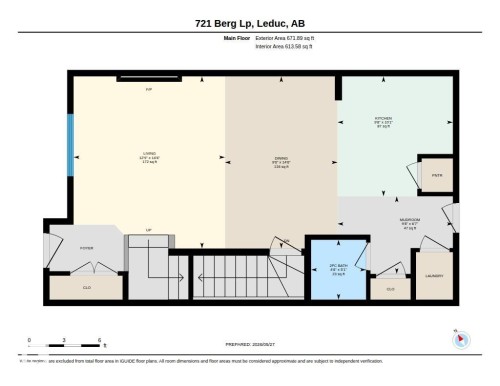 Floor plan - 721 Berg Loop, Leduc, AB - Other