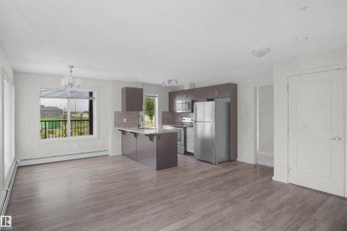Kitchen - 202 142 Ebbers Boulevard, Edmonton, AB 
