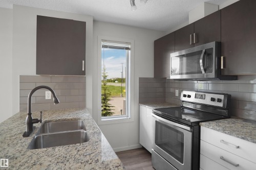 Kitchen - 202 142 Ebbers Boulevard, Edmonton, AB 