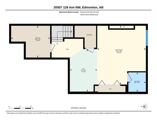 Floor plan - 20507 128 Avenue, Edmonton, AB 