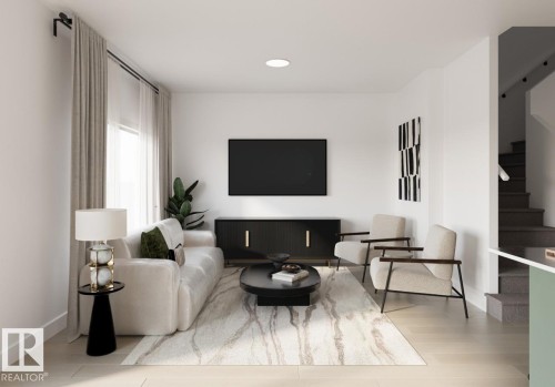 1843 188 Street Nw, Edmonton, AB - Indoor Photo Showing Living Room