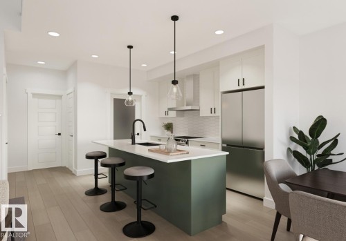 1843 188 Street Nw, Edmonton, AB - Indoor Photo Showing Kitchen With Upgraded Kitchen