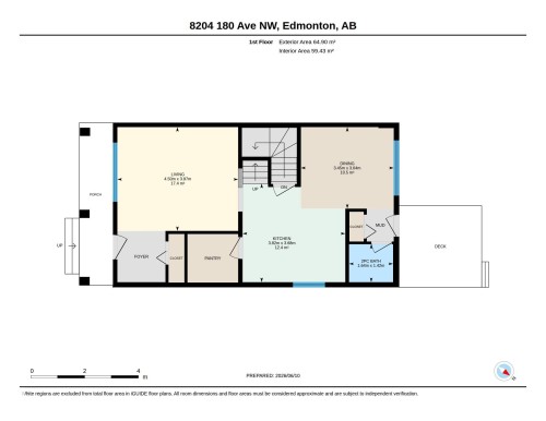 Floor plan - 8204 180 Avenue, Edmonton, AB 