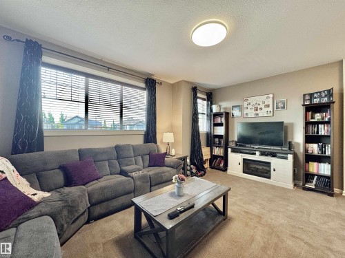 Living room - 105 Greystone Crescent, Spruce Grove, AB 
