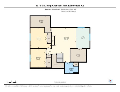 Floor plan - 4376 Mcclung Crescent, Edmonton, AB 