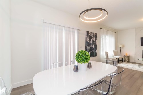 Dining area - 15168 16 Street Nw, Edmonton, AB 