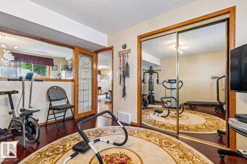 Bedroom #4 is used as a gym - 5131 152A Avenue, Edmonton, AB 